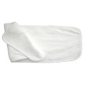 2-Ply Terry Solid White Burp Cloth - 1025W