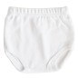 Interlock White Training Pants