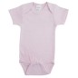 Interlock Pink Short Sleeve Onezie - 0030B
