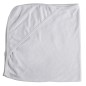 Cotton Terry White Trim Hooded Bath Towel - 021B W