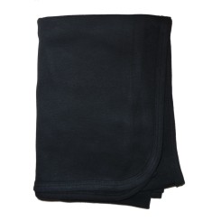 Interlock Navy Receiving Blanket - 3200N