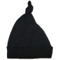 Black Knotted Cap - 1100BL